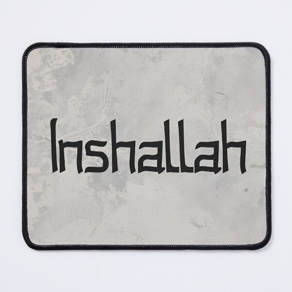 Item preview, Inshallah Typography 9 designed and sold by Tom-Johnson.