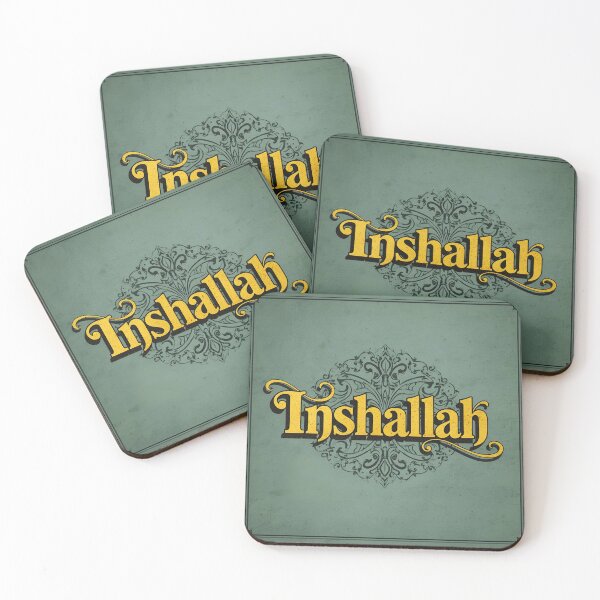 Item preview, Inshallah Typography 10 designed and sold by Tom-Johnson.