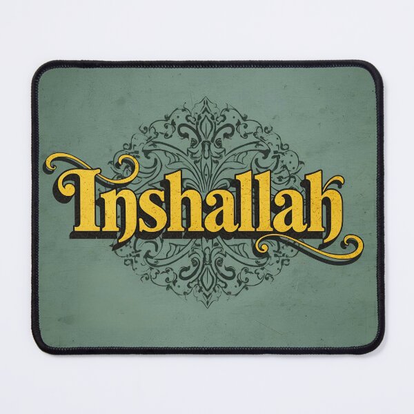 Item preview, Inshallah Typography 10 designed and sold by Tom-Johnson.