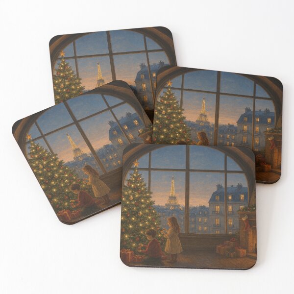 Item preview, Christmas magic over Paris designed and sold by Sigtrix.