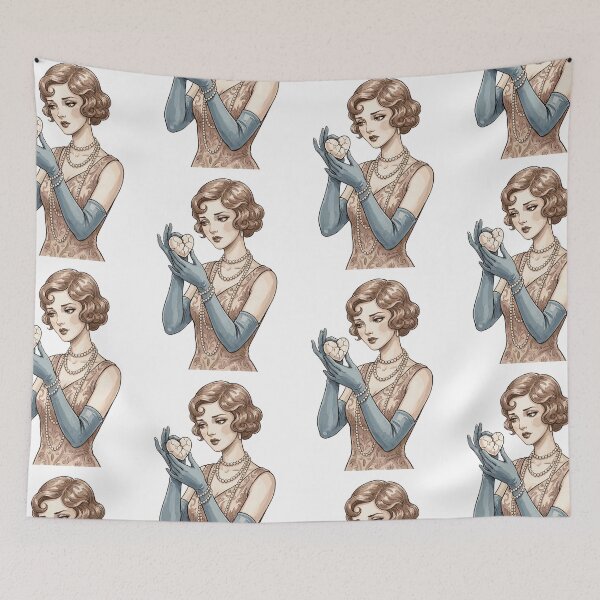 Item preview, Vintage Coquette: Pearl Heartbreaker designed and sold by bapupa.
