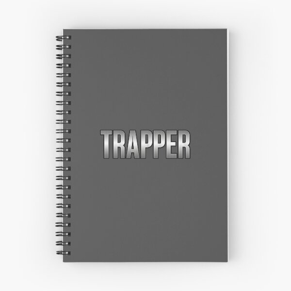 Item preview, Battlefield Game Inspired Trapper Metallic Slogan designed and sold by Sellcooldesigns.