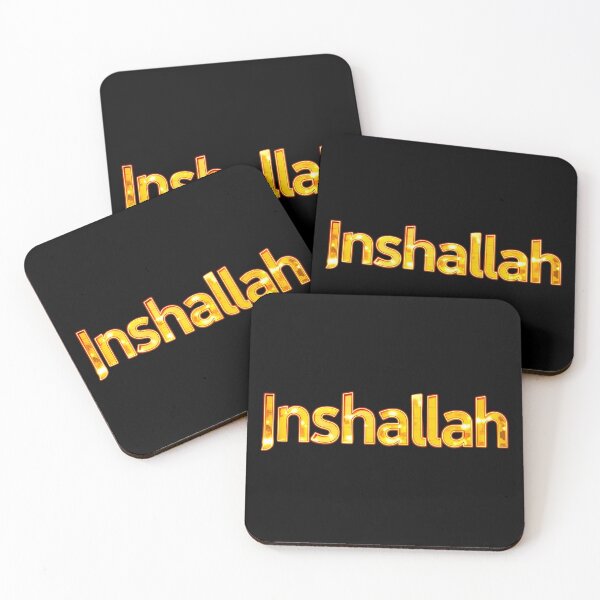 Item preview, Inshallah Typography 4 designed and sold by Tom-Johnson.