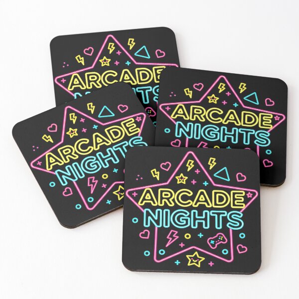 Item preview, Arcade Night Neon Gamer Logo – Retro Synthwave Gaming Design designed and sold by GlobalBoom.