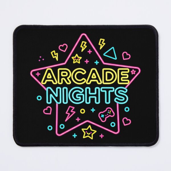 Item preview, Arcade Night Neon Gamer Logo – Retro Synthwave Gaming Design designed and sold by GlobalBoom.