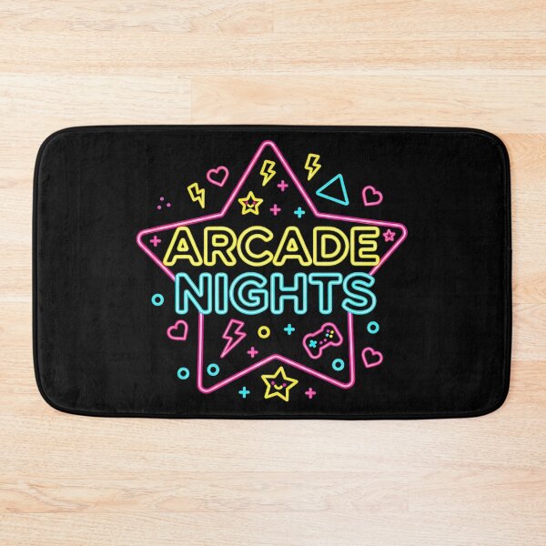 Item preview, Arcade Night Neon Gamer Logo – Retro Synthwave Gaming Design designed and sold by GlobalBoom.