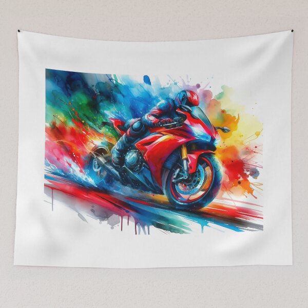 Item preview,  Thrilling Motorcycle Race Action designed and sold by paulrommer.