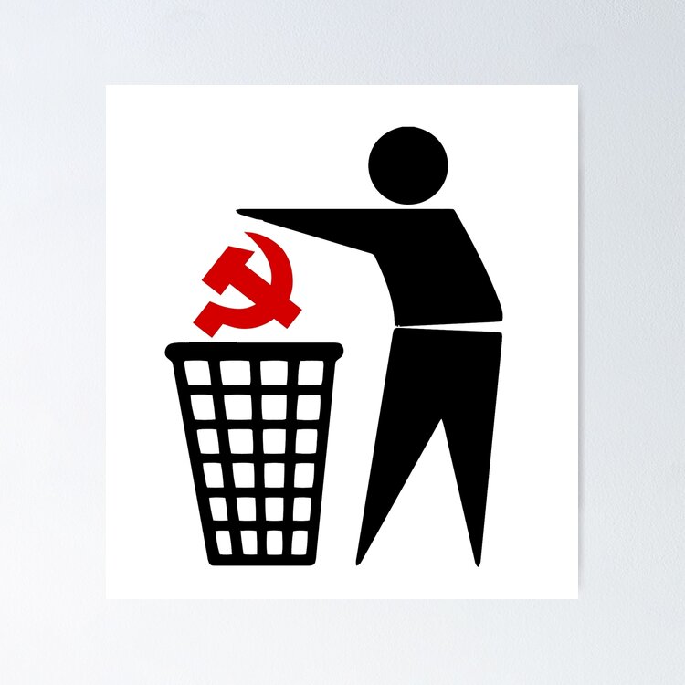 BIN COMMUNISM Sticker