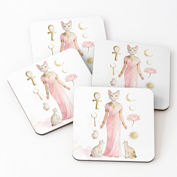 Item preview, Goddess Bastet – Egyptian Cat Goddess of Protection, Joy & Divine Feminine Power designed and sold by SoniaSarkali.