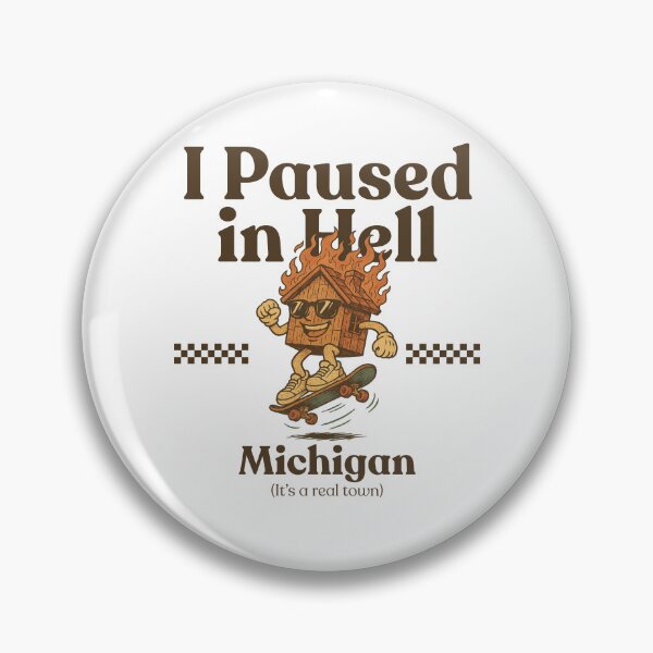 Item preview, Michigan : I paused in Hell (it's a real town) designed and sold by Peerless-Prime.