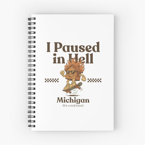 Item preview, Michigan : I paused in Hell (it's a real town) designed and sold by Peerless-Prime.
