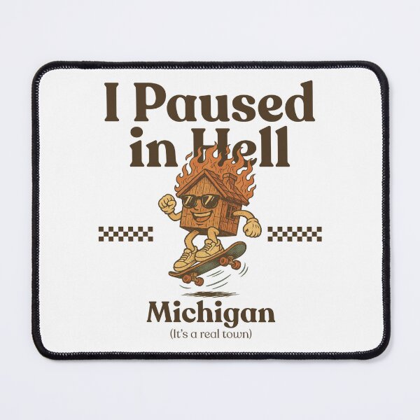 Item preview, Michigan : I paused in Hell (it's a real town) designed and sold by Peerless-Prime.