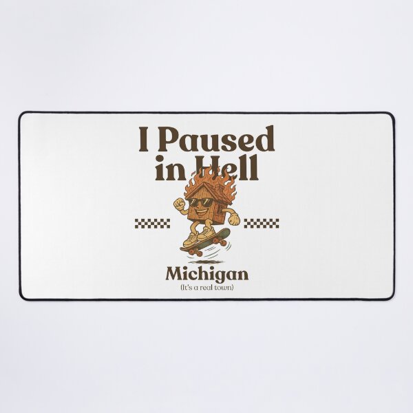 Item preview, Michigan : I paused in Hell (it's a real town) designed and sold by Peerless-Prime.