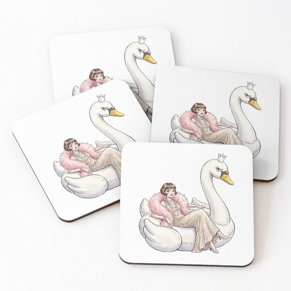 Artikelvorschau, Vintage Coquette: Der unbeeindruckte Schwan entworfen und verkauft von bapupa.