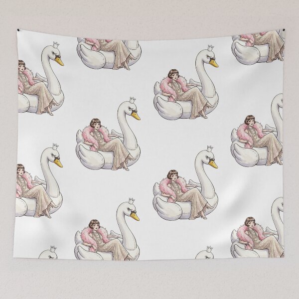 Item preview, Vintage Coquette: The Unamused Swan designed and sold by bapupa.
