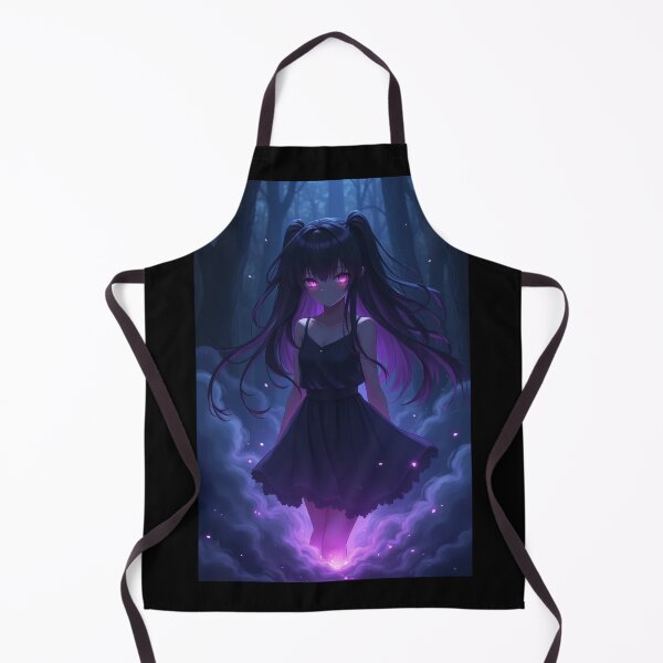 Item preview, Dark Anime Spirit Girl – Cursed Aura Aesthetic Art designed and sold by OhmAuraArt.