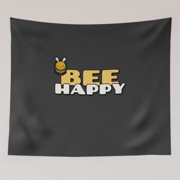 Item preview, BEE HAPPY Honey Bee Cute designed and sold by JusTiceT-shirts.