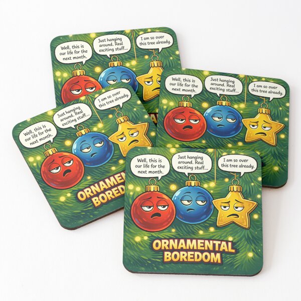 Item preview, Ornamental Boredom Christmas Tree Complaints designed and sold by Maverickystore.