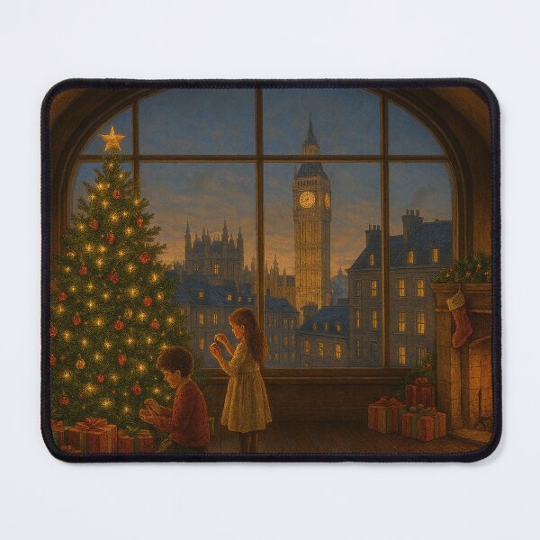 Item preview, London Christmas Eve in the attic designed and sold by Sigtrix.