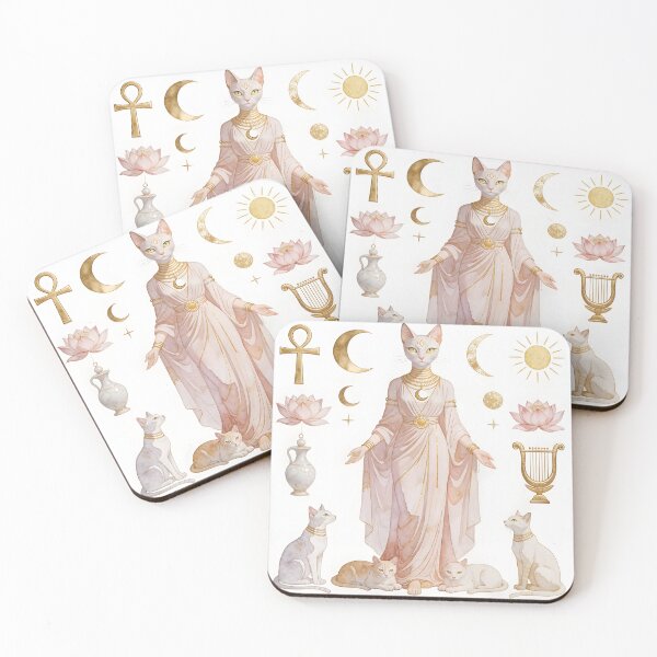 Item preview, Goddess Bastet – Egyptian Cat Goddess of Protection, Joy & Divine Feminine Power designed and sold by SoniaSarkali.