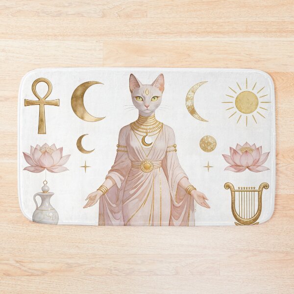 Item preview, Goddess Bastet – Egyptian Cat Goddess of Protection, Joy & Divine Feminine Power designed and sold by SoniaSarkali.
