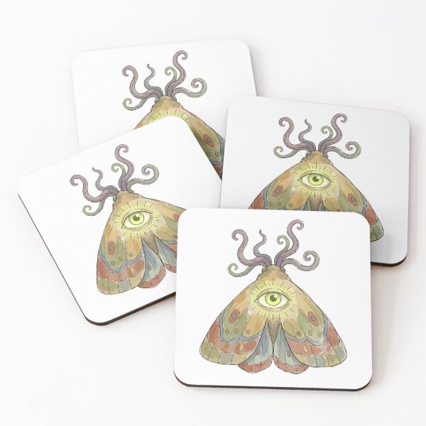 Item preview, Cosmic Horror: Tentacle Moth Seer designed and sold by bapupa.
