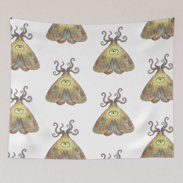 Item preview, Cosmic Horror: Tentacle Moth Seer designed and sold by bapupa.
