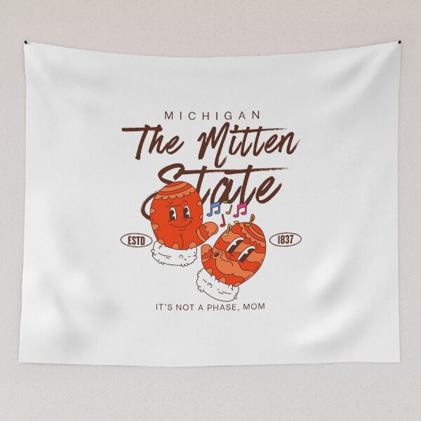 Item preview, Michigan : the mitten state (it's not a phase, mom) designed and sold by Peerless-Prime.