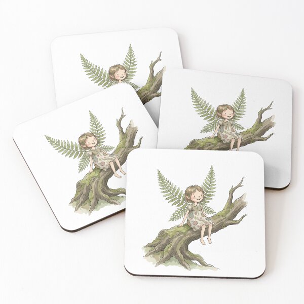 Item preview, Magical Cottagecore: Fern Frond Fairy designed and sold by bapupa.