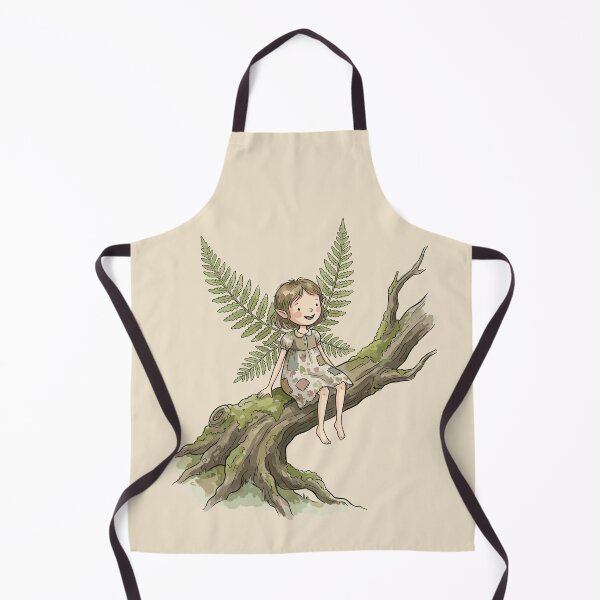 Item preview, Magical Cottagecore: Fern Frond Fairy designed and sold by bapupa.