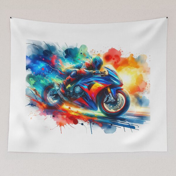 Item preview,  Thrilling Motorcycle Race Action designed and sold by paulrommer.