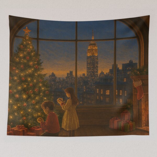 Item preview, Christmas dreams over New York designed and sold by Sigtrix.
