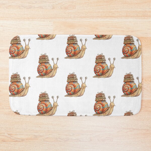 Item preview, Magical Cottagecore: Snail Shell Library designed and sold by bapupa.