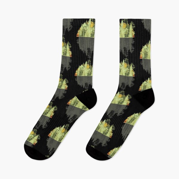 Item preview, Retro Nature Reflection Forest designed and sold by koufouhernsj.