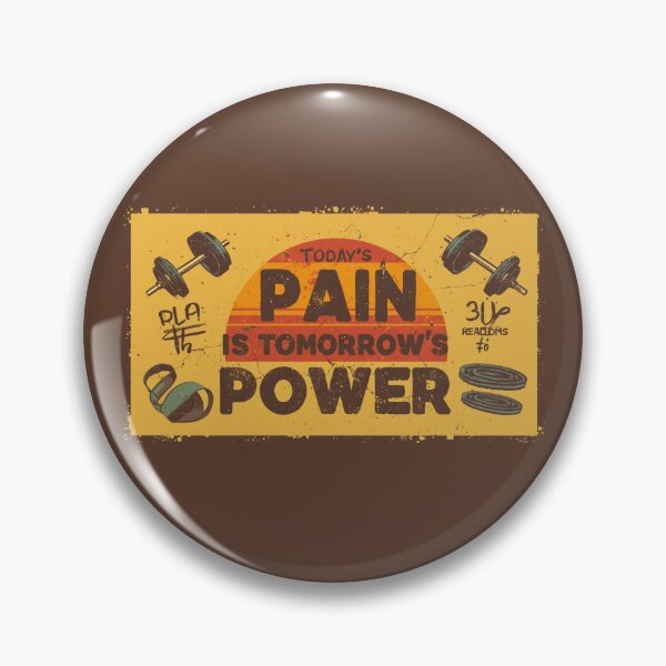 Item preview, Copy of Gym or fitness training motivational Design retro designed and sold by TeeArtWorld.