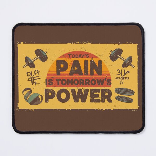 Item preview, Copy of Gym or fitness training motivational Design retro designed and sold by TeeArtWorld.