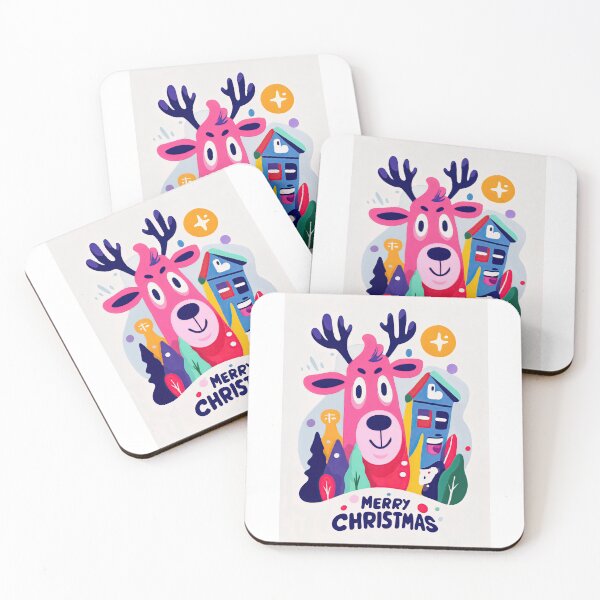 Item preview, Whimsical Reindeer Wonderland: A Merry Burst of Holiday Joy designed and sold by ForeverPrintsOK.