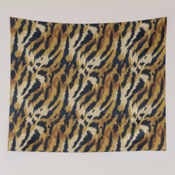 Item preview, Elegant Adventurous Tiger Skin Pattern  - Gifts For Couples designed and sold by RoyalStarsPatts.
