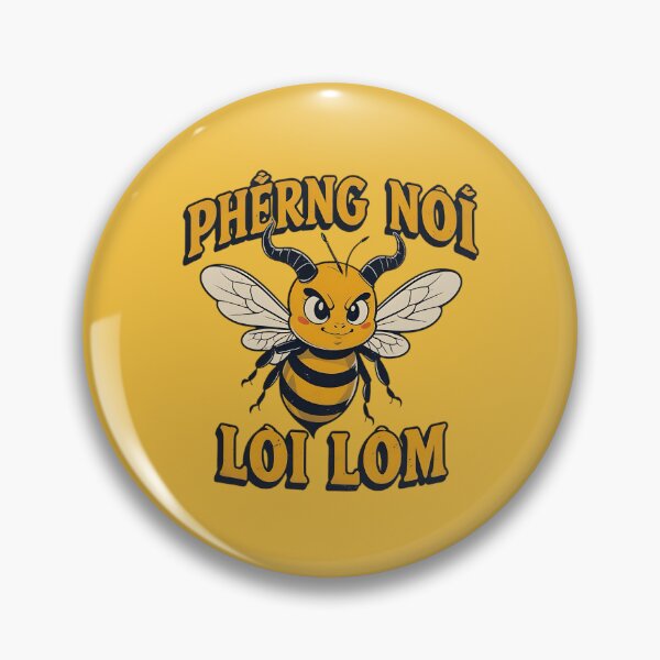 Item preview, Pherng Noi Loi Lom – Cute Devil Bee Vintage Street Art designed and sold by SamartkitDesign.