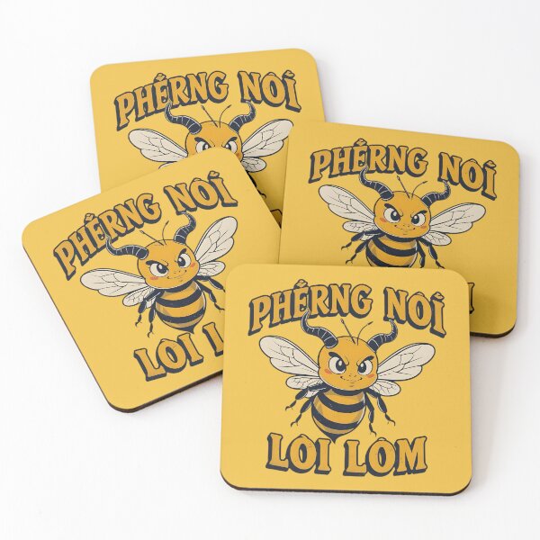 Item preview, Pherng Noi Loi Lom – Cute Devil Bee Vintage Street Art designed and sold by SamartkitDesign.
