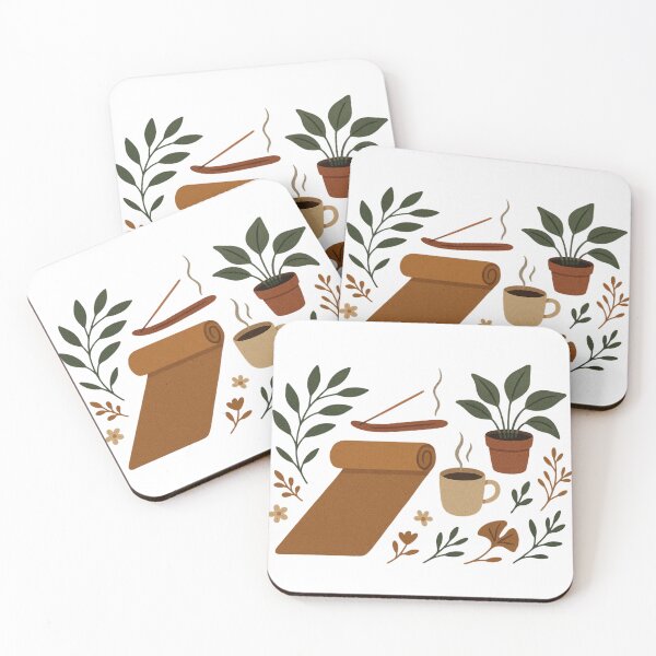 Item preview, Mindful Morning Essentials – Calm Ritual Illustration designed and sold by thtCMRAguy.