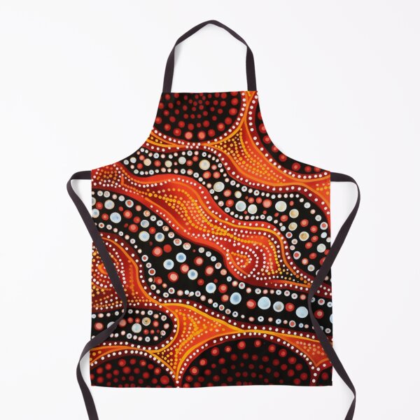 Item preview, Aboriginal Inspired Dot Art - Wilderness Pathways designed and sold by GrinGalore.