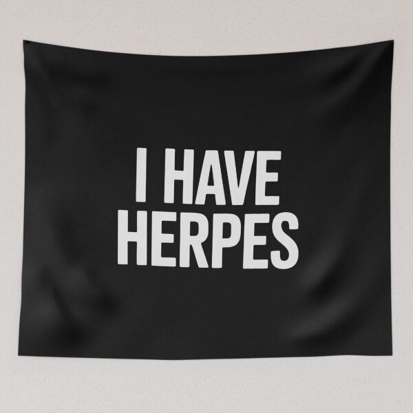 Item preview, Sarcástico, tengo herpes, broma, familia designed and sold by nicomitchell.