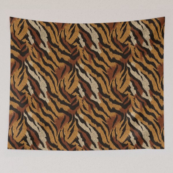 Item preview, Chic Deluxe Tiger Stripe Print  - Anniversary Gifts For Him designed and sold by RoyalStarsPatts.