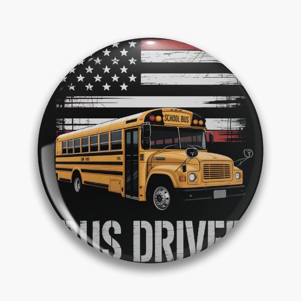 Item preview, School Bus Driver Usa American Flag Bus Driver Gift designed and sold by nicomitchell.