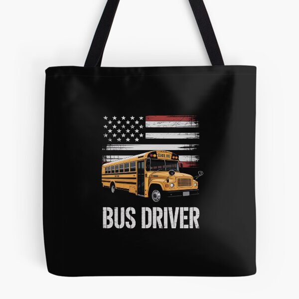 Item preview, School Bus Driver Usa American Flag Bus Driver Gift designed and sold by nicomitchell.
