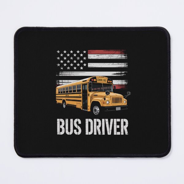 Item preview, School Bus Driver Usa American Flag Bus Driver Gift designed and sold by nicomitchell.
