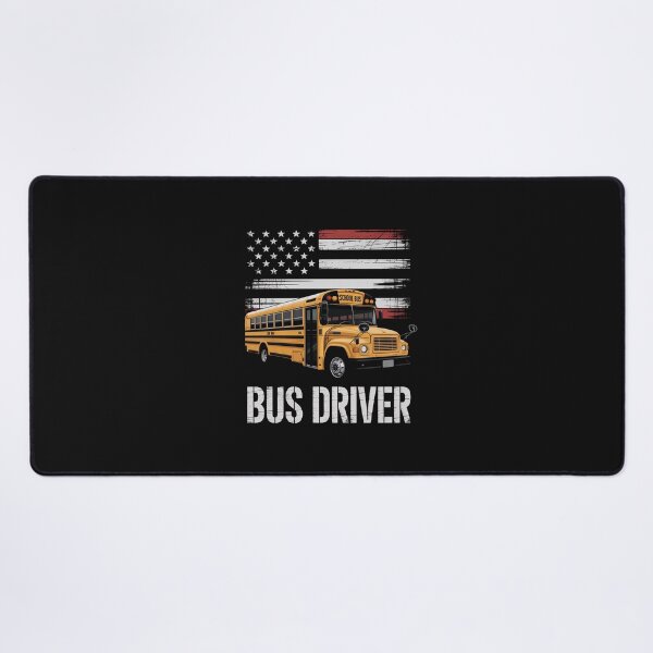Item preview, School Bus Driver Usa American Flag Bus Driver Gift designed and sold by nicomitchell.