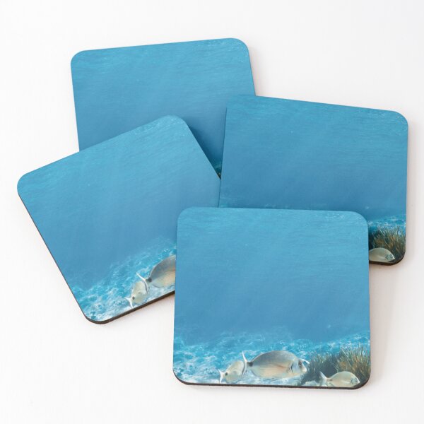 Item preview, Serene Underwater Scene – Tropical Fish in Clear Blue Ocean Water designed and sold by Tropical Blood.