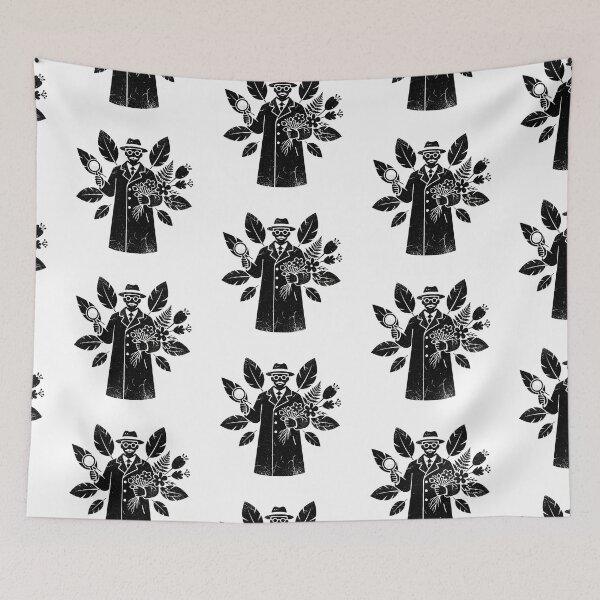 Item preview, Retro Botanist Vintage Wildflowers 1970s Latin Botanical Art designed and sold by Thaivi Design.